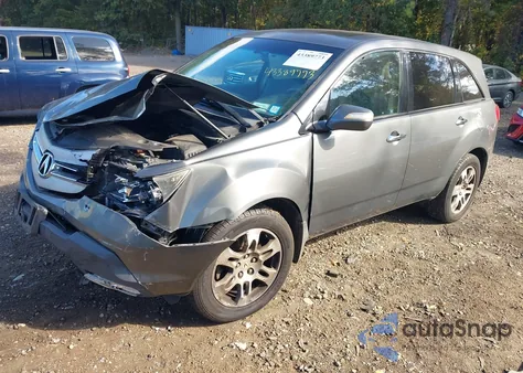 2007 Acura Mdx from USA, damaged, VIN 2HNYD28277H548876